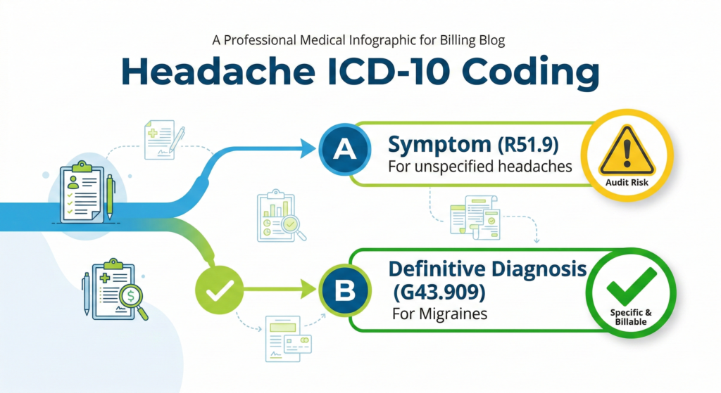 Headache ICD-10 Coding Blog Image Medivantek