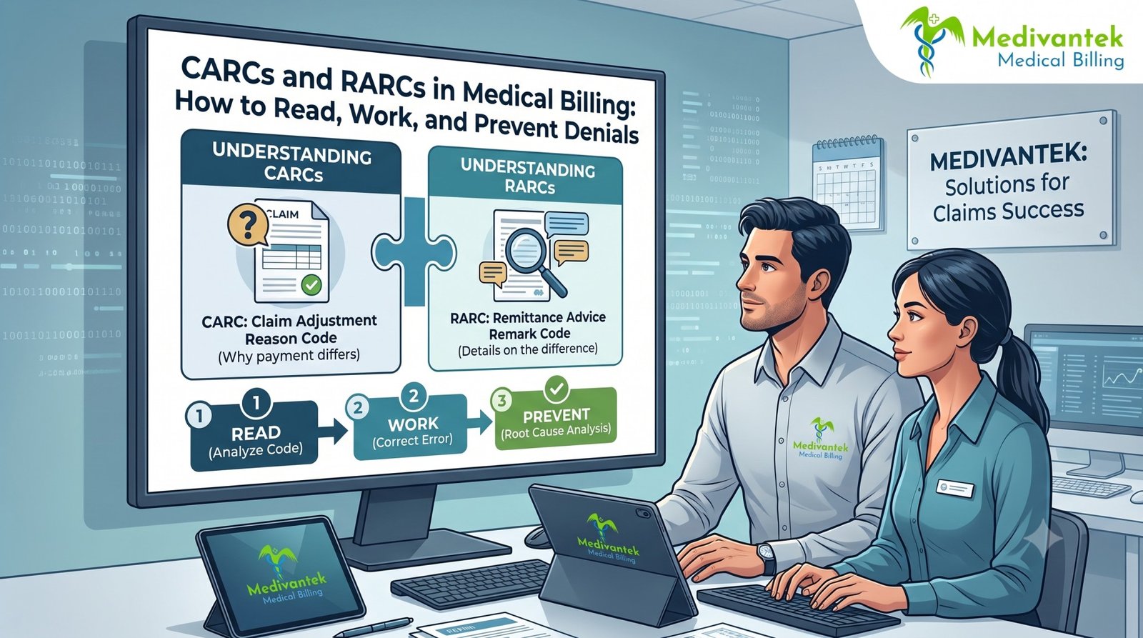 CARCs and RARCs in Medical Billing: How to Read, Work, and Prevent Denials