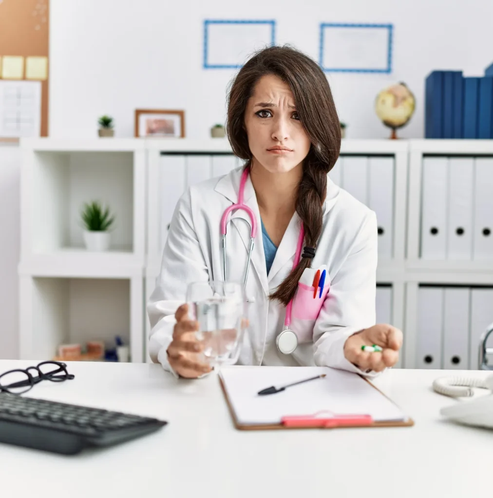 Clinician preparing a prior authorization packet